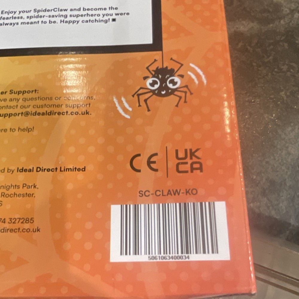 Spider Claw Foldable Modern Spider Catcher for Spiders SC-CLAW-KO