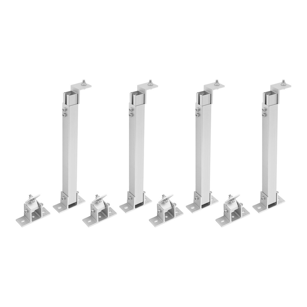 4pcs Universal Mount Brackets Adjustable Solar Panel Mounting Brackets SALEUS