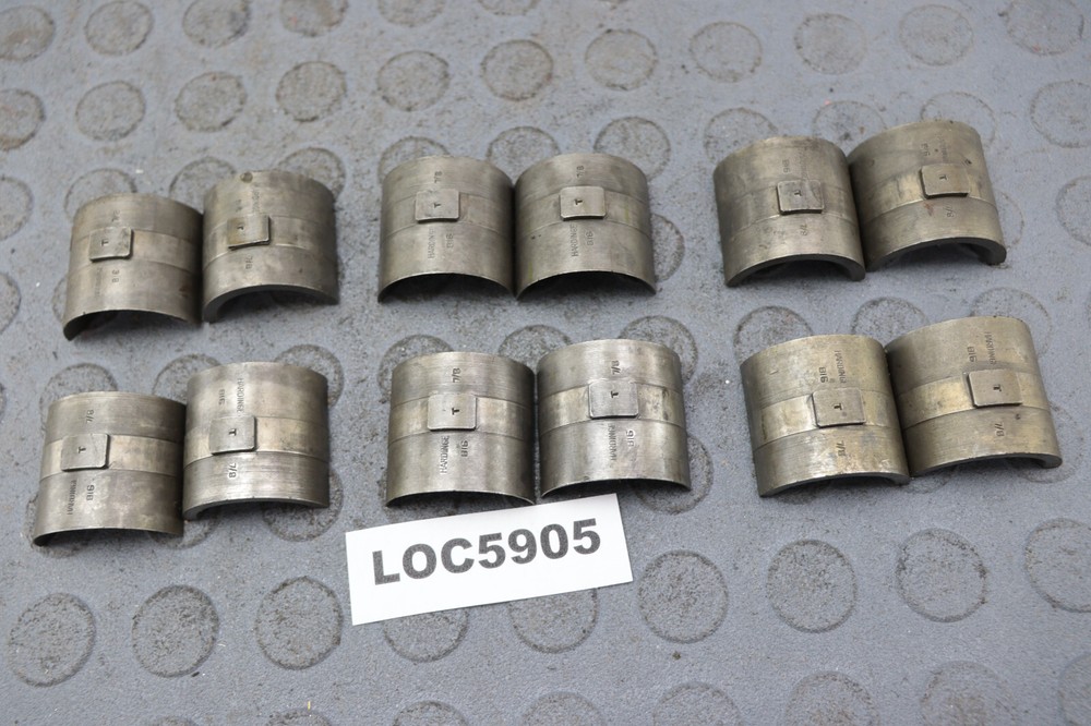 HARDINGE ( 7/8'' SQUARE ) B16 COLLET PADS  READ DESCRIPTION ! LOC5905