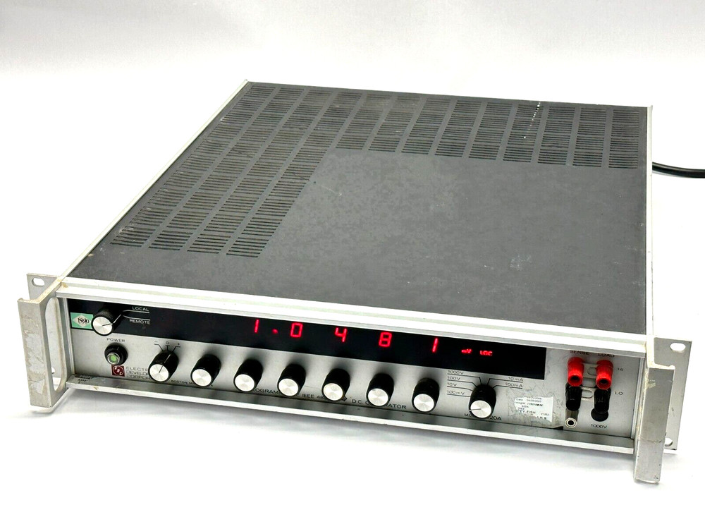 Electronic Development Corp 520A Series E Programmable IEEE 488 DC Calibrator