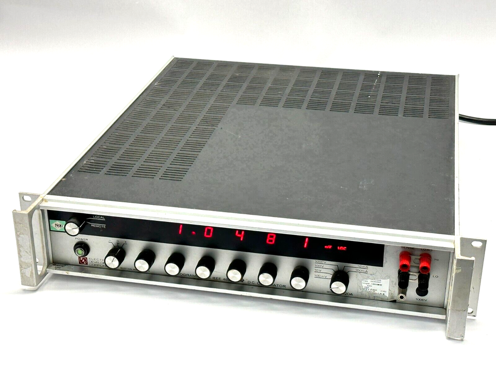 Electronic Development Corp 520A Series E Programmable IEEE 488 DC Calibrator