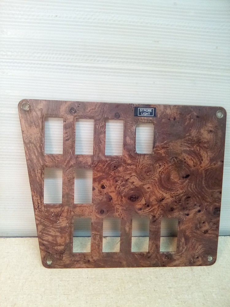International Switch Panel Dash Panel Wood Grain