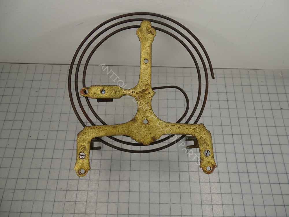 ORIGINAL GONG ON CLOCK SEAT FOR A GERMAN REGULATOR CLOCK