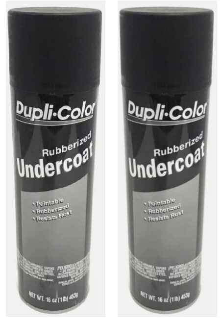 Duplicolor UC101 Undercoating Paintable Rubberized Undercoat 16oz. (2 Pack)