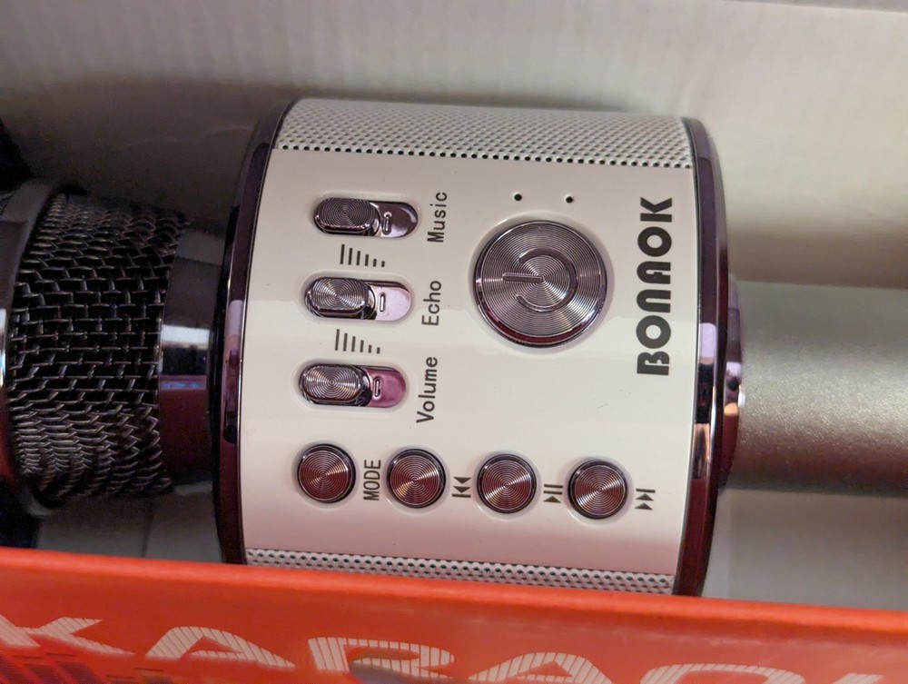 BONNOK Professional Karaoke Microphone Open Box Never Used Fun Gift