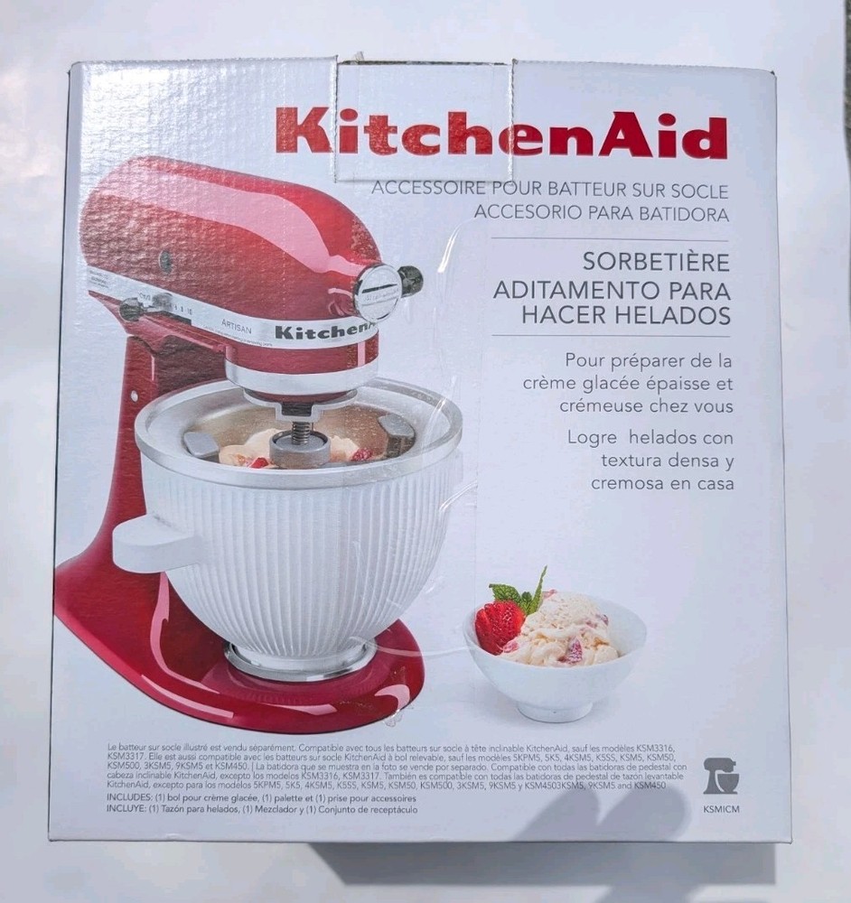 KitchenAid KSMICM Ice Cream Maker Attachment
