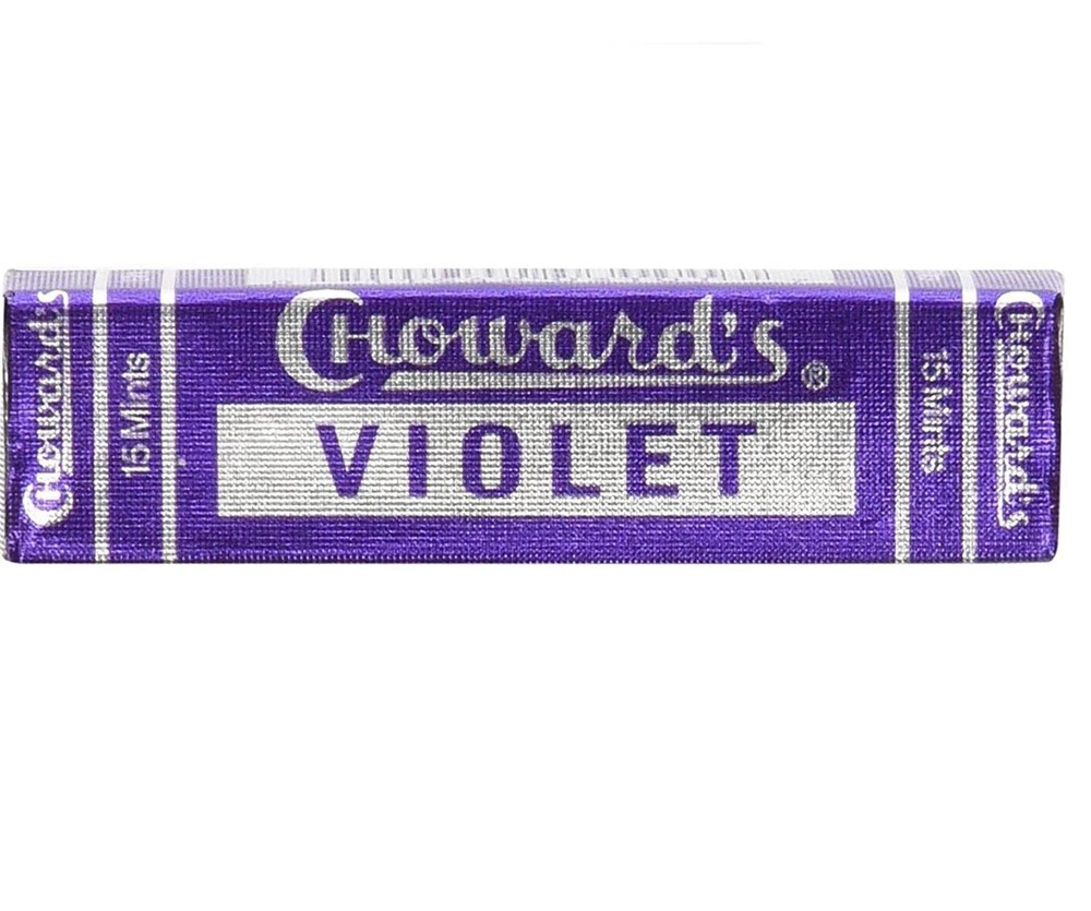 CHoward's VIOLET Mints , 15 Mints Per Pack (Pack of 24) - 1 BOX