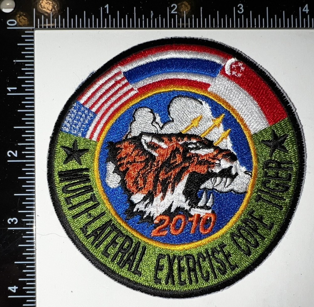 USAF RTAF RSAF Fighter Squadron Multilateral Exercise Cope Tiger 2010 Patch