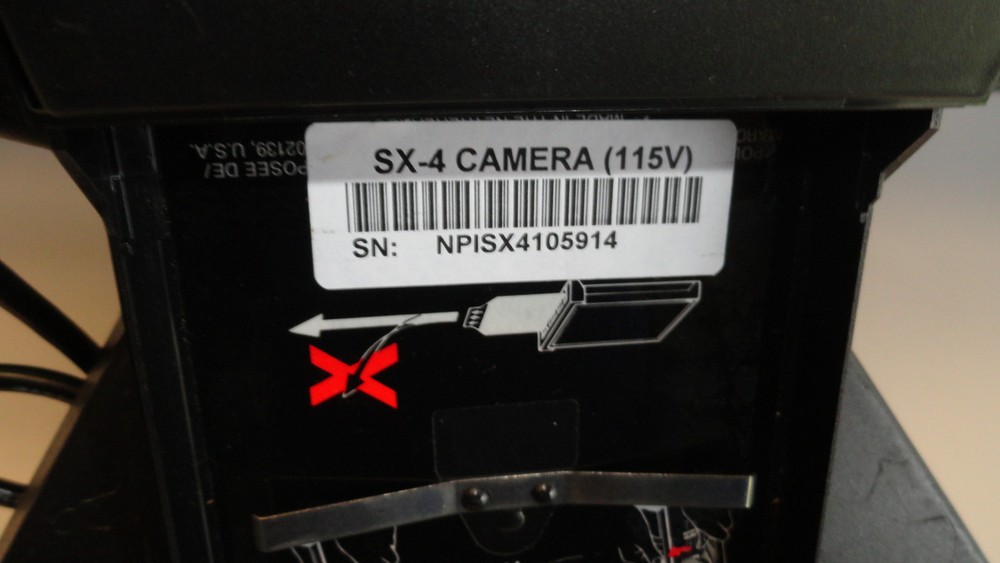 Polaroid SX-4 ID Camera with stand