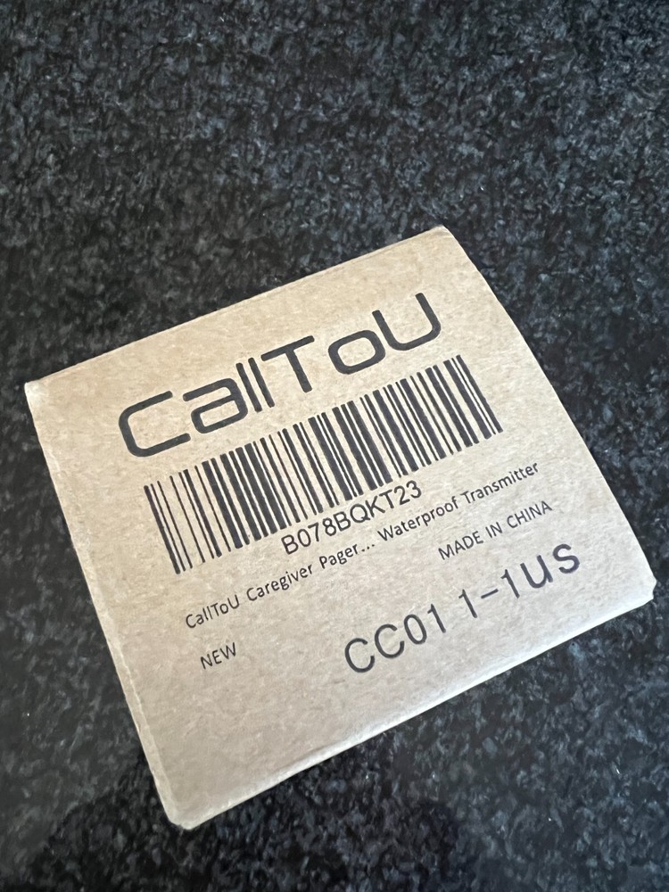 CALL ToU - Wireless Caregiver Pager - ONE Transmitter ONE Receiver