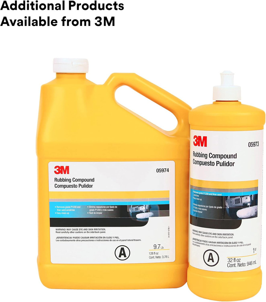 Rubbing Compound, 05973, Liquid Formula,1 Qt (32 Fl Oz/946 Ml)