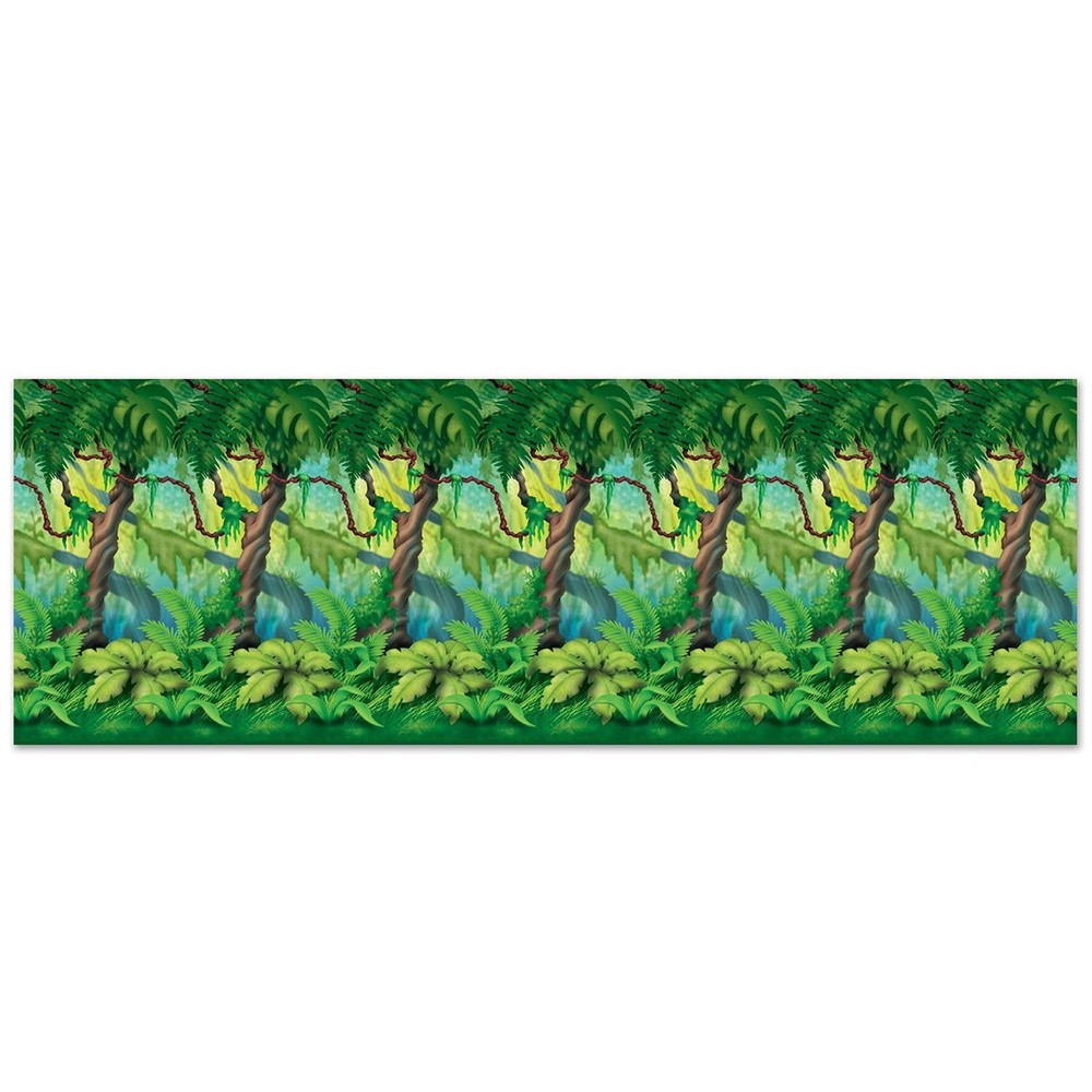 Beistle Jungle Trees Backdrop | Party Supply | Decoration