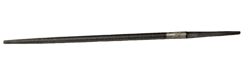 11936 Nicholson 8" Round Second Cut File Single Cut