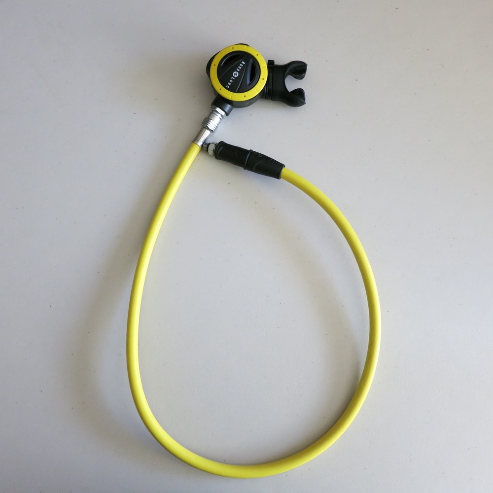 SCUBA DIVING PRE-OWNED AQUA-LUNG ABS SECOND STAGE OCTO REGULATOR EXCELLENT!