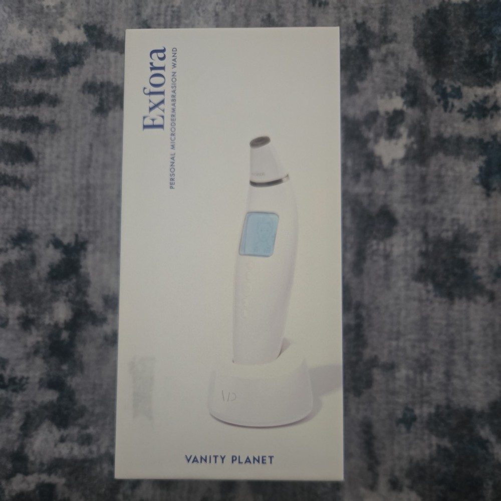 Vanity Planet Exfora Personal Microdermabrasion Wand Open Box New