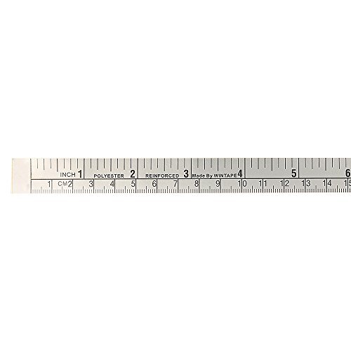 Tape Measure with Self-Adhesive Backing for Work Bench Drafting Table, 1.6cmx60"