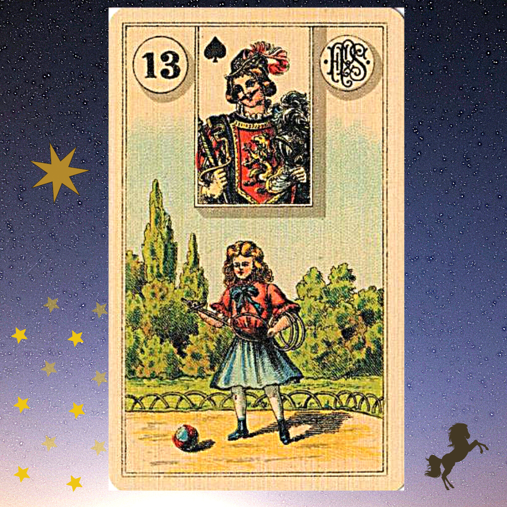 Leormand GRAND TABLEAU Oracle 36Tarot Cards Deck FR engl. Version Divination