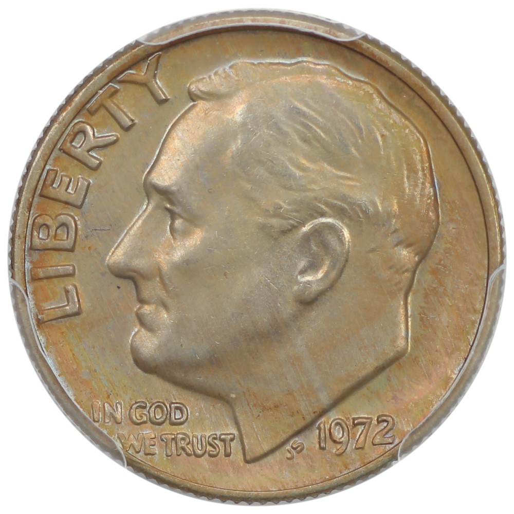1972 10C PCGS MS66 - Roosevelt Dime