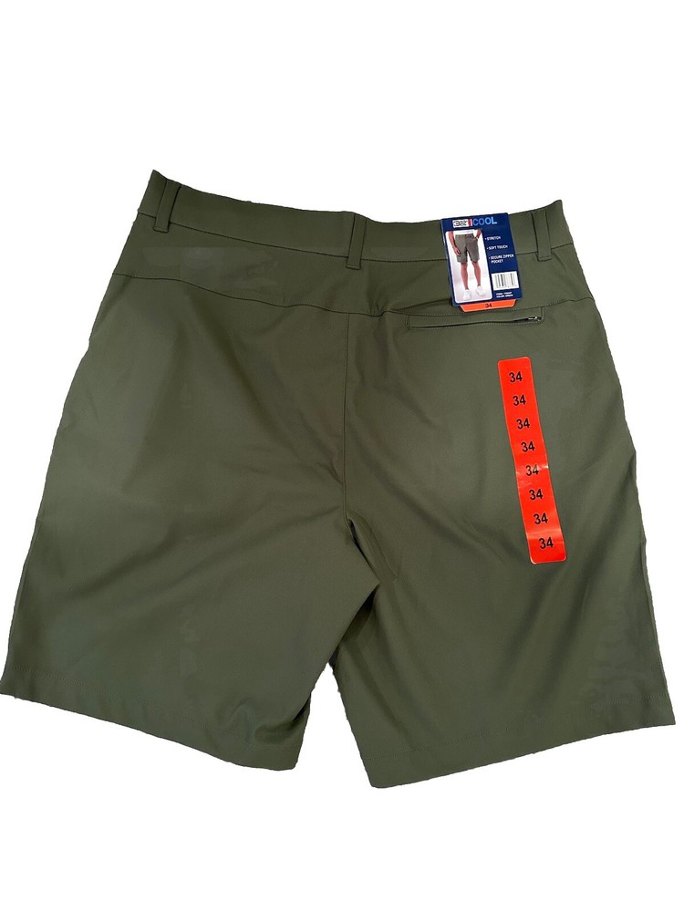32 Degrees Men's Twill Tech Performance Stretch Soft Touch Short