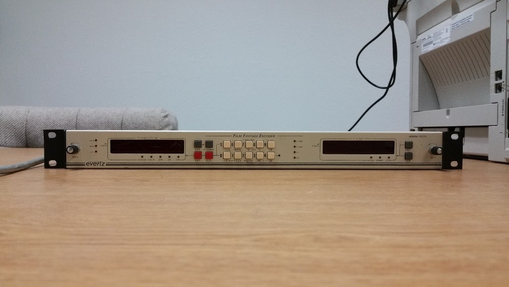 EVERTZ MODEL 4015N RDE FILM FOOTAGE ENCODER