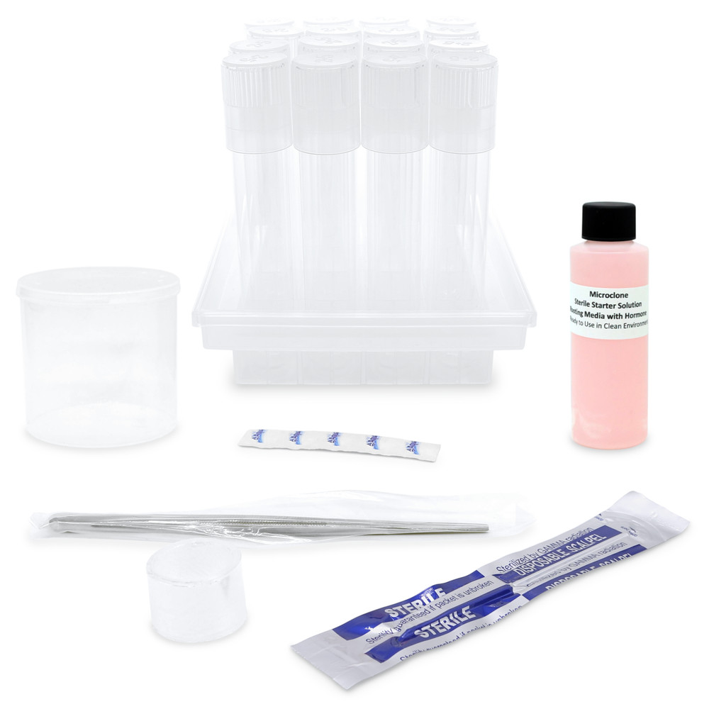 Tissue Culture Starter Kit Microclone Liquid Tubes Most Plants Include Cannabis