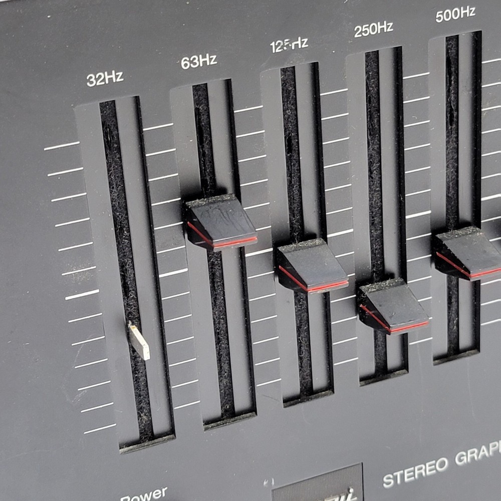 ORIGINAL OEM - SANSUI SE-7 Equalizer Frequency Adjustment Slider KNOB Part