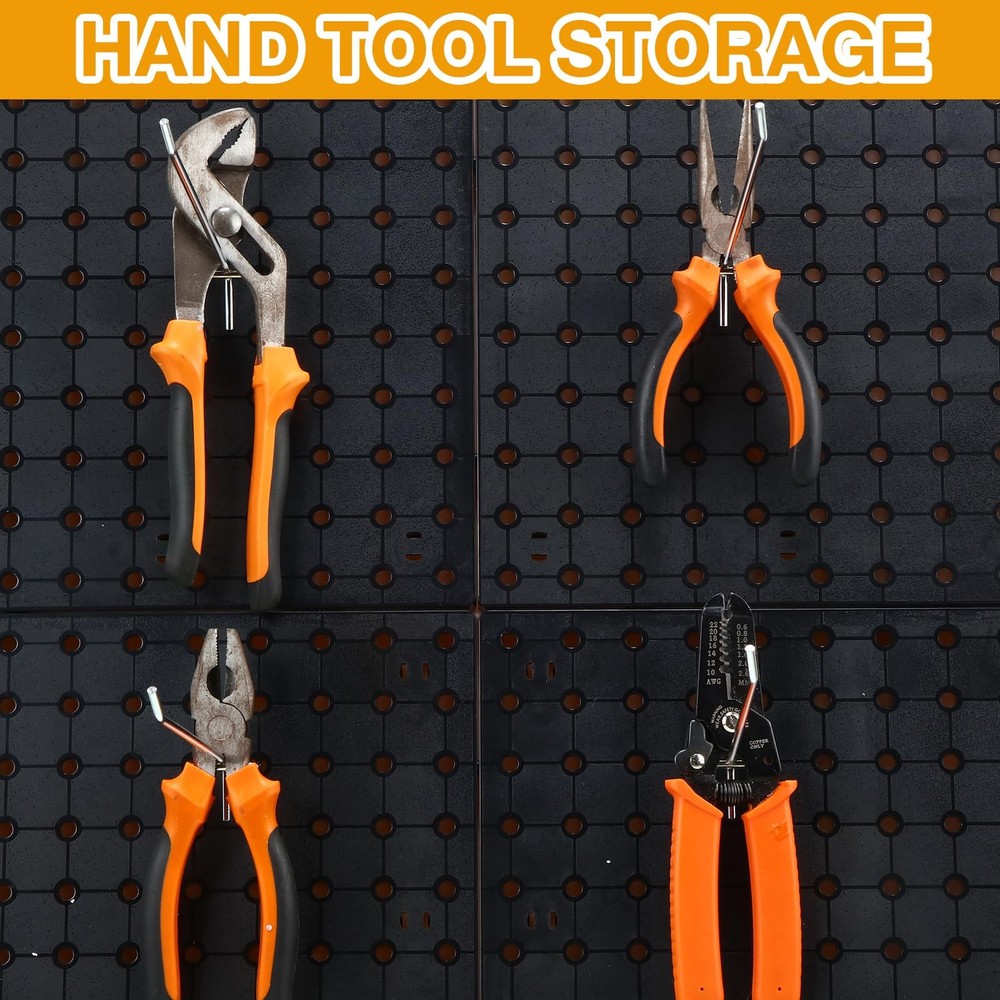 100 Pack Peg Board Hooks Stainless Steel Pegboard Hooks Shelving Display Hang...