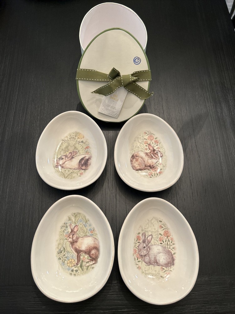 pottery Barn Easter Bowls