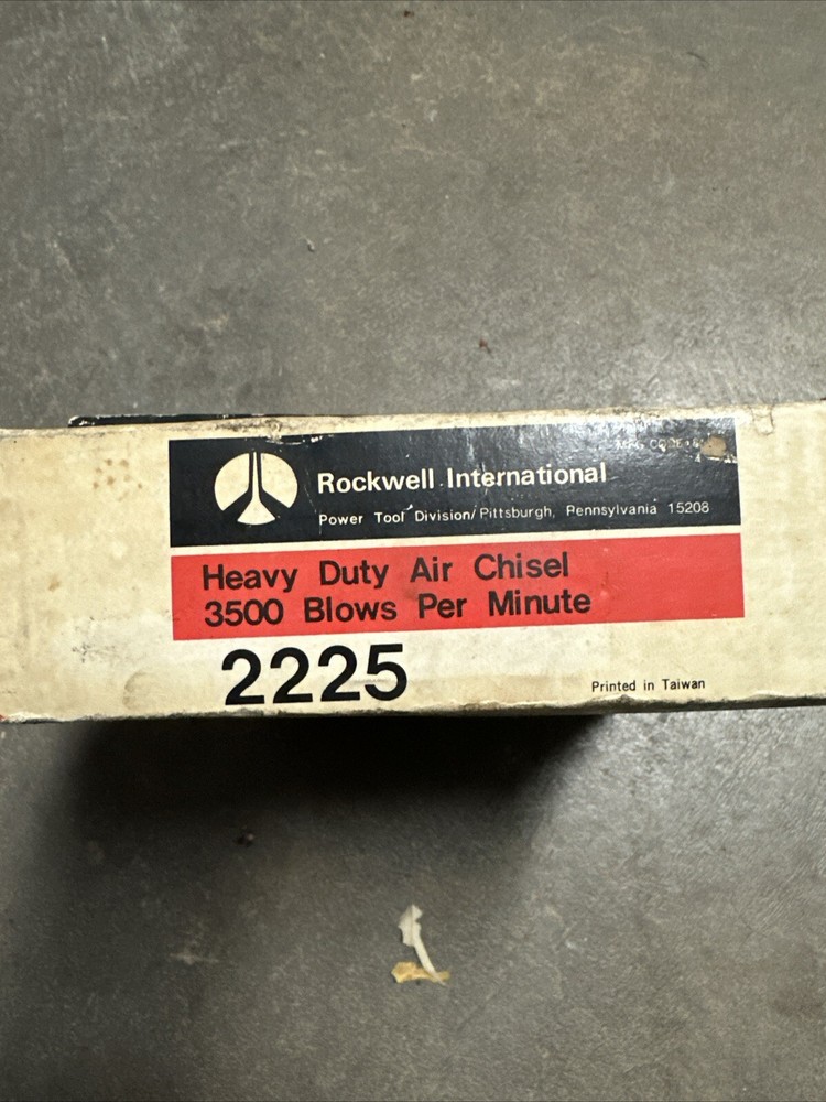 Rockwell 2225 Heavy Duty Air Chisel