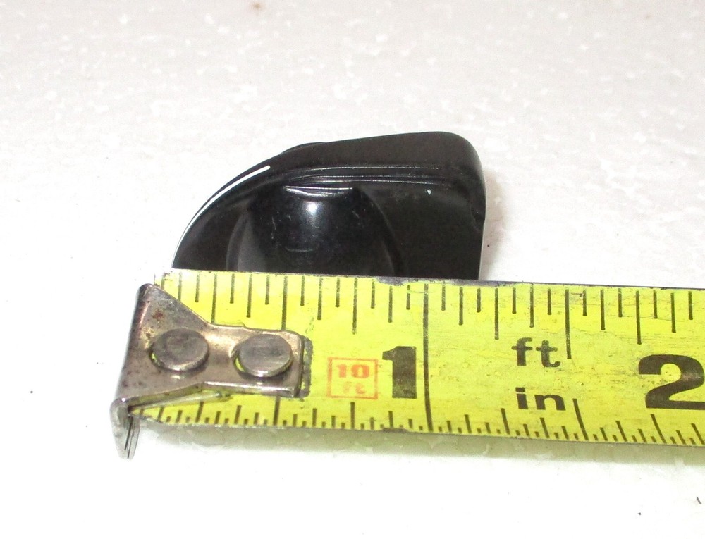 One Cornell Dublier Decade Capacitor Box Replacement Black Chicken Head Knob