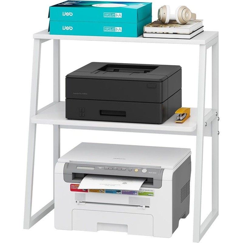 3 Tier Printer Stand Desk Shelf Multi-Purpose Storage Organizer Easy Assembly US