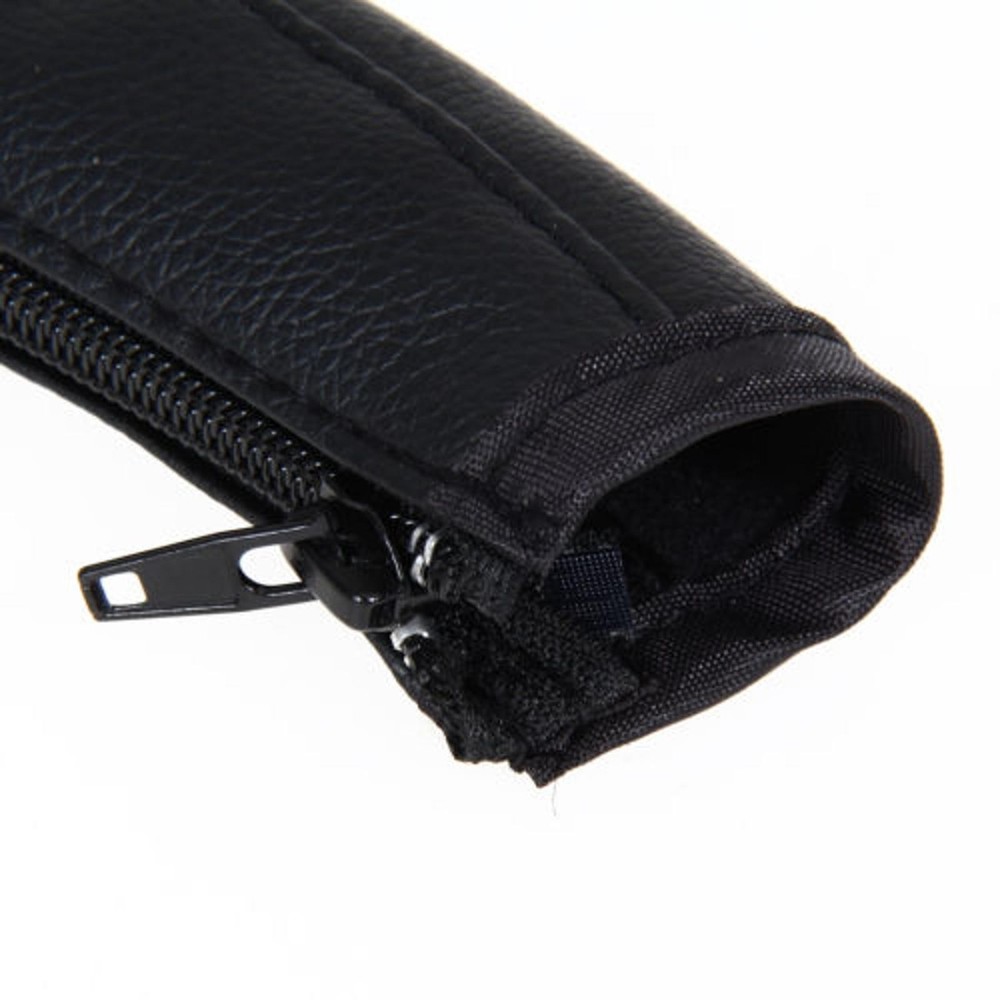 Black PU Protective Pram Stroller Armrest Case Cover Protector Anti-Bacterial