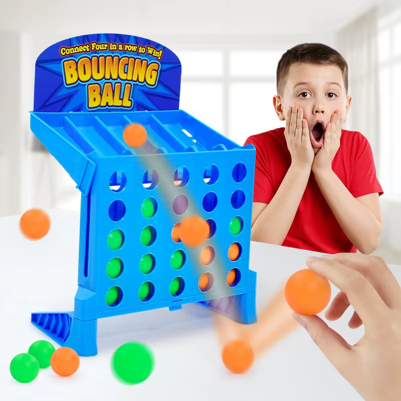 Desktop Puzzle Ejection Toy Two Player Jumping Ball Game Handheld