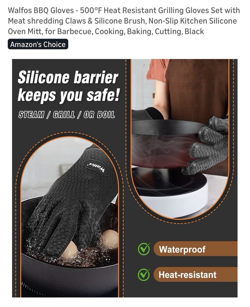 BBQ Gloves Kit