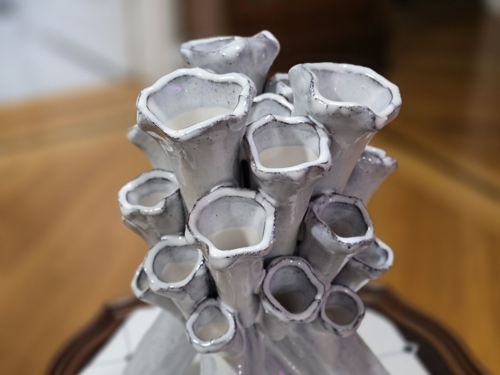 Sculptural Stoneware Vase