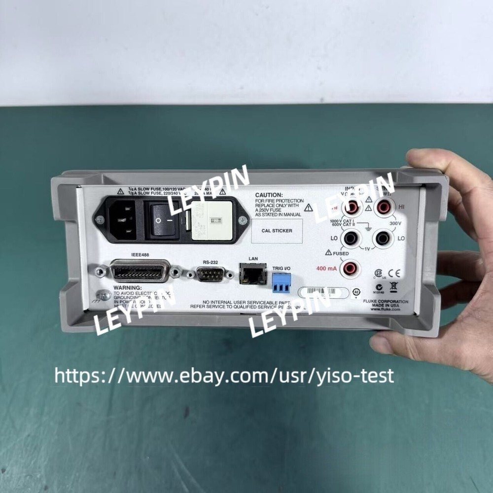 1PC Fluke 8845A Digital Multimeter 6.5 Digit Precision Multimeter /Good function