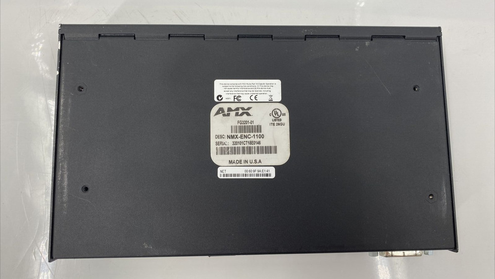 AMX NMX-ENC-1105 Multi-Format Encoder - Very Good Condition UNTESTED EB-15807