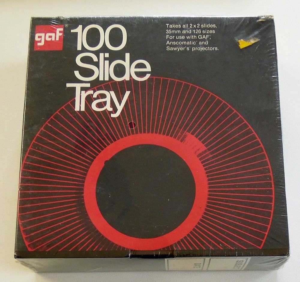VTG NEW SEALED GAF 100 Slide Tray 6090-059