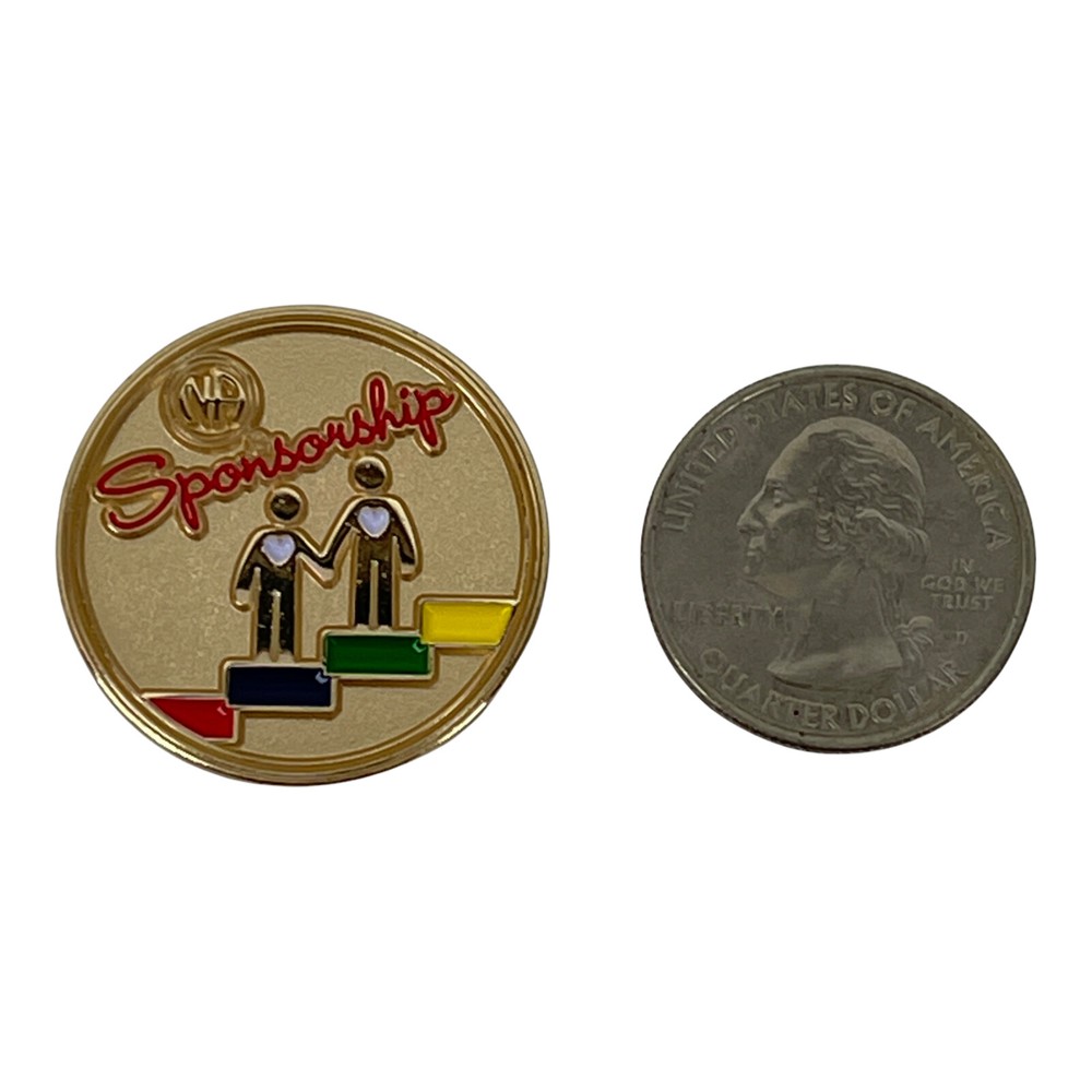 Narcotics Anonymous Sponsorship Medallion NA