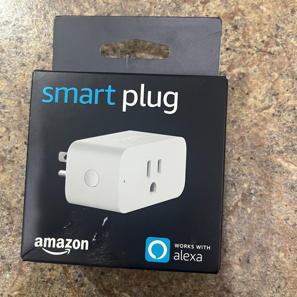 Amazon Alexa Smart Plug White 3 Prong