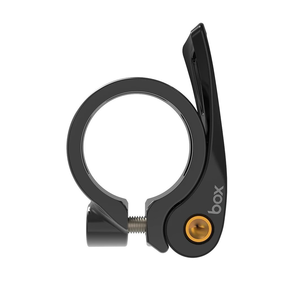 BOX ONE BMX QUICK RELEASE SEAT POST CLAMP 31.8mm BLACK/BLACK