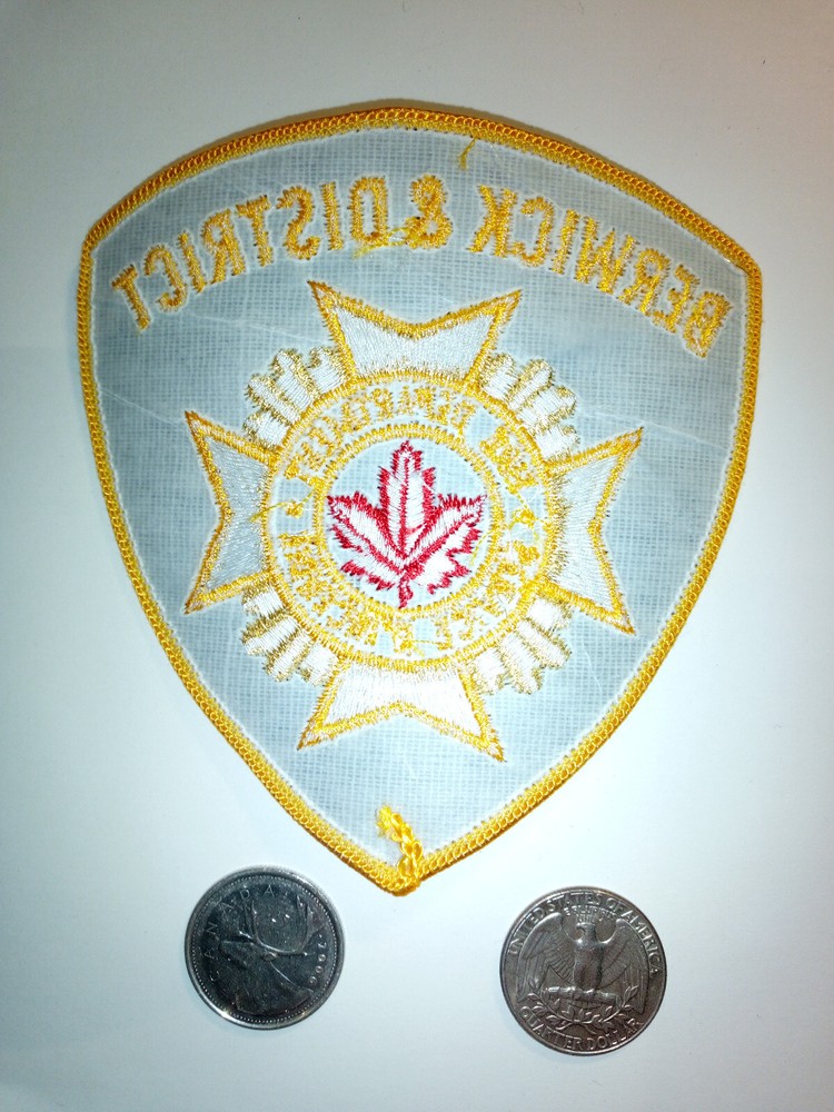 Berwick & District Fire Department Patch Badge Crest