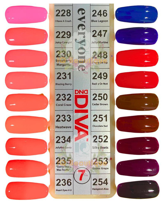 DND DUO DIVA GEL & LACQUER #246 - Blue Lagoon