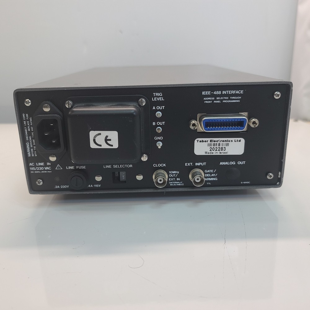 Tabor Electronics UNIVERSAL COUNTER / TIMER MODEL 6020