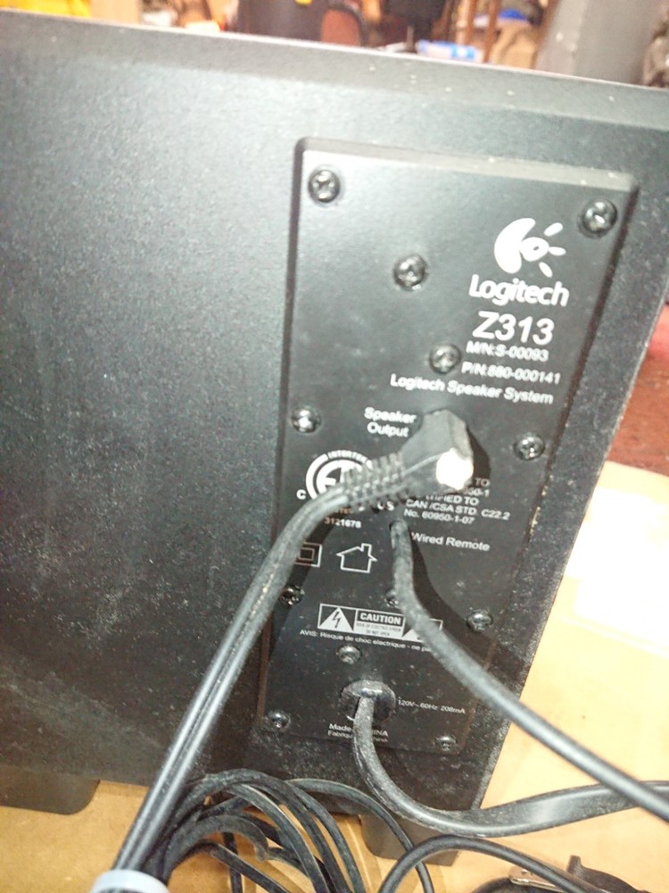 Logitech Z313 speaker set computer 2.1