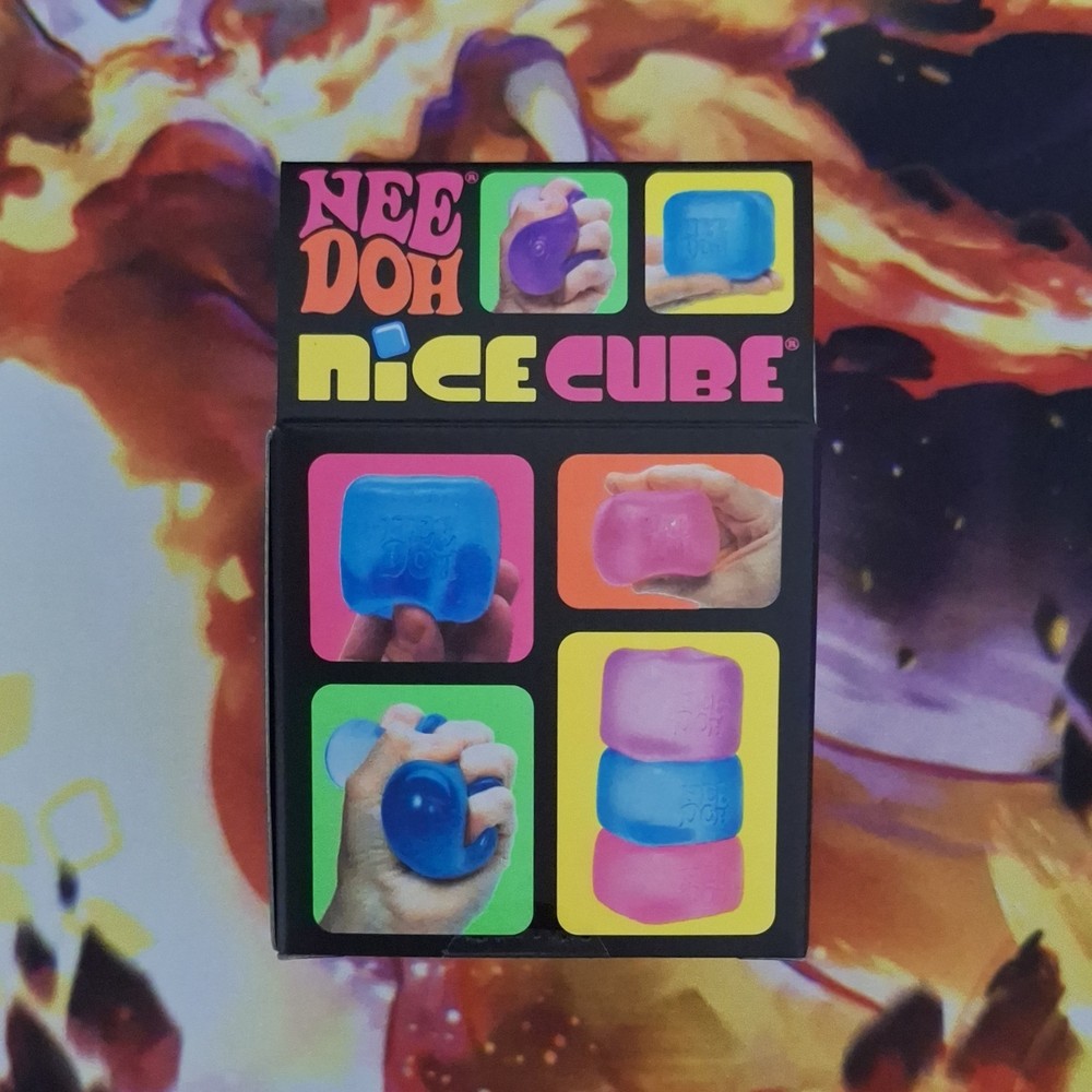 Nee Doh Nice Cube Pink