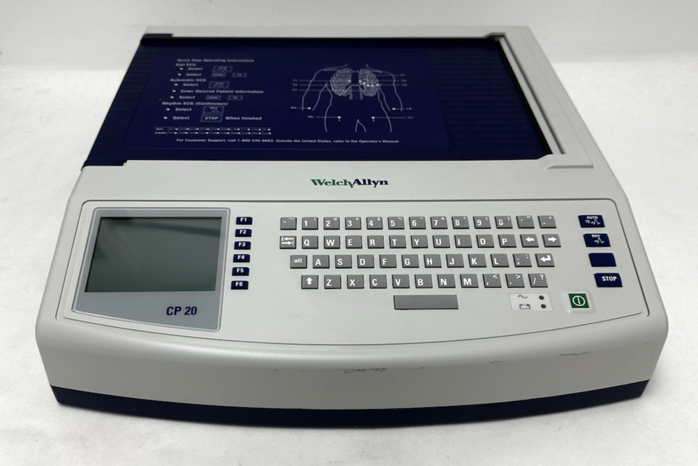 WelchAllyn Cp20 Electrocardiograph - Read Description