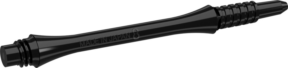 Target 8 Flight Slim Black 33mm Fixed Shaft