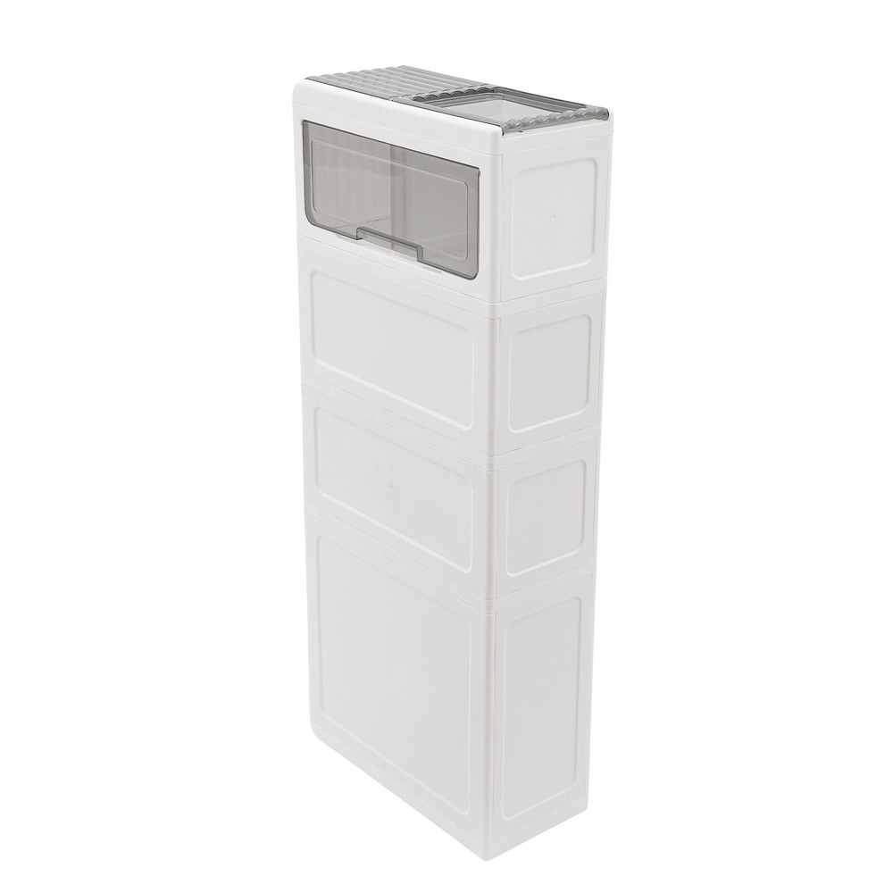 Stylish Bathroom Floor Cabinet with Large Capacity & Space-Saving Design