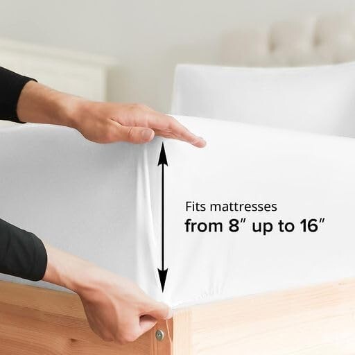 Luxury Sheet Set - 1800 Bedding Quality - Breathable & Cooling - Wrinkle